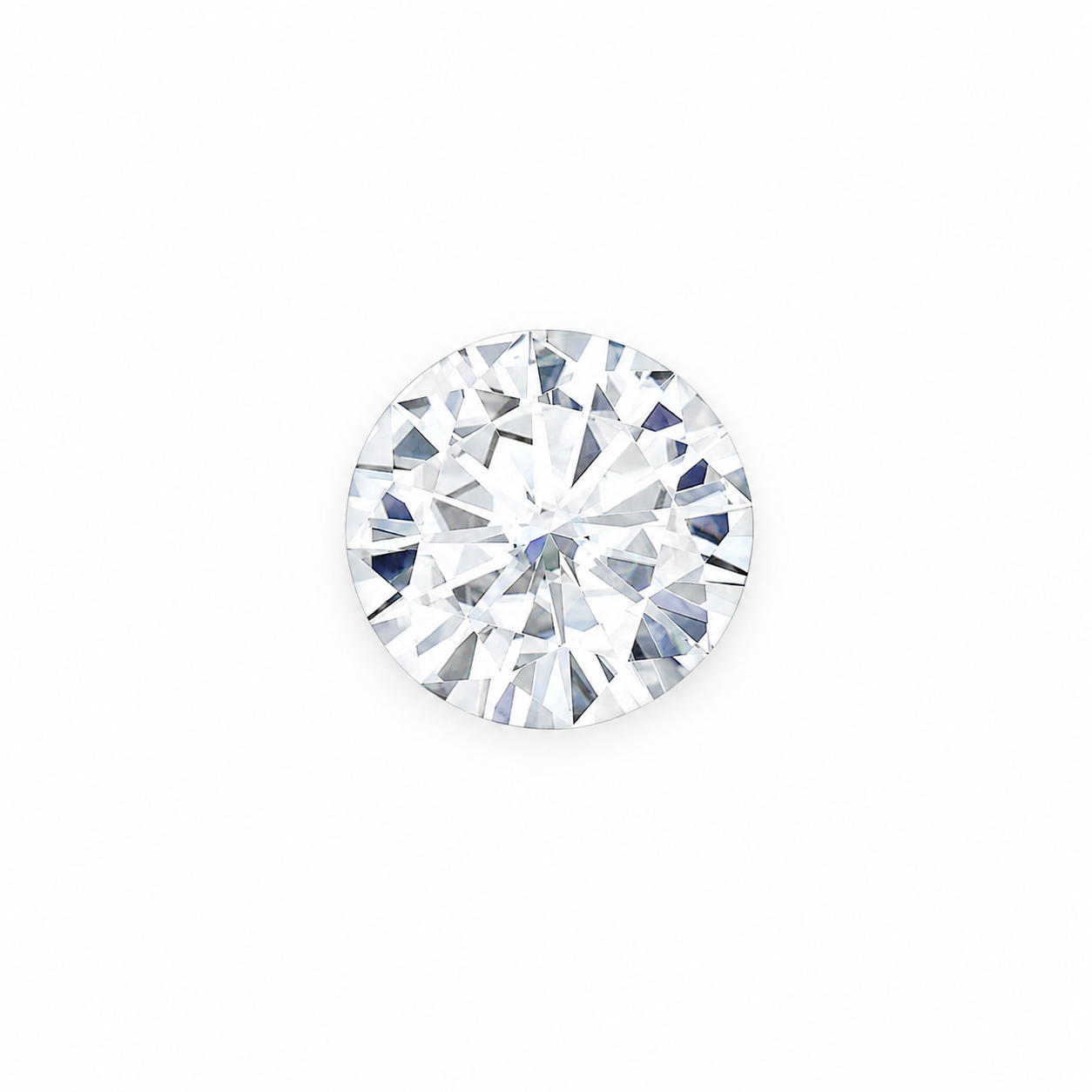 Round Brilliant Moissanite Loose Stone