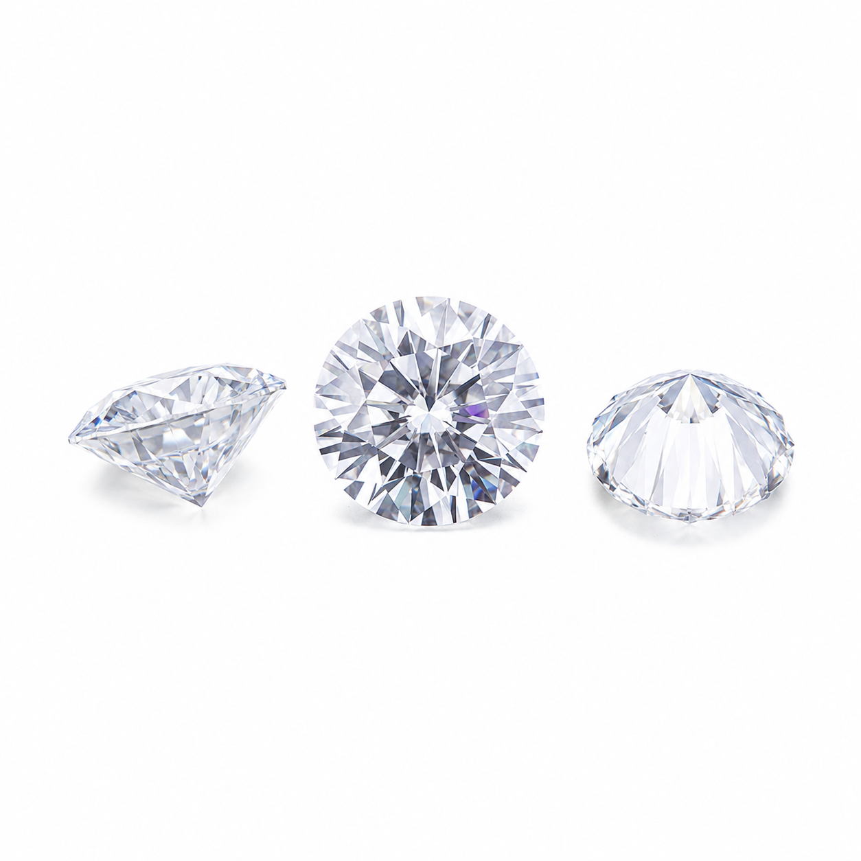 Round Brilliant Moissanite Loose Stone