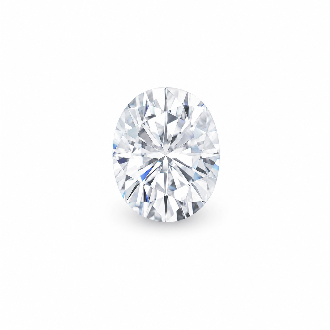 Oval Brilliant Moissanite Loose Stone