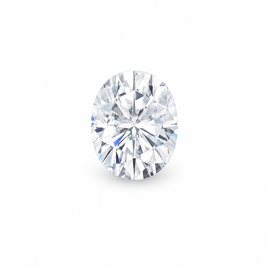 Oval Brilliant Moissanite Loose Stone — gallery view 1 of 6
