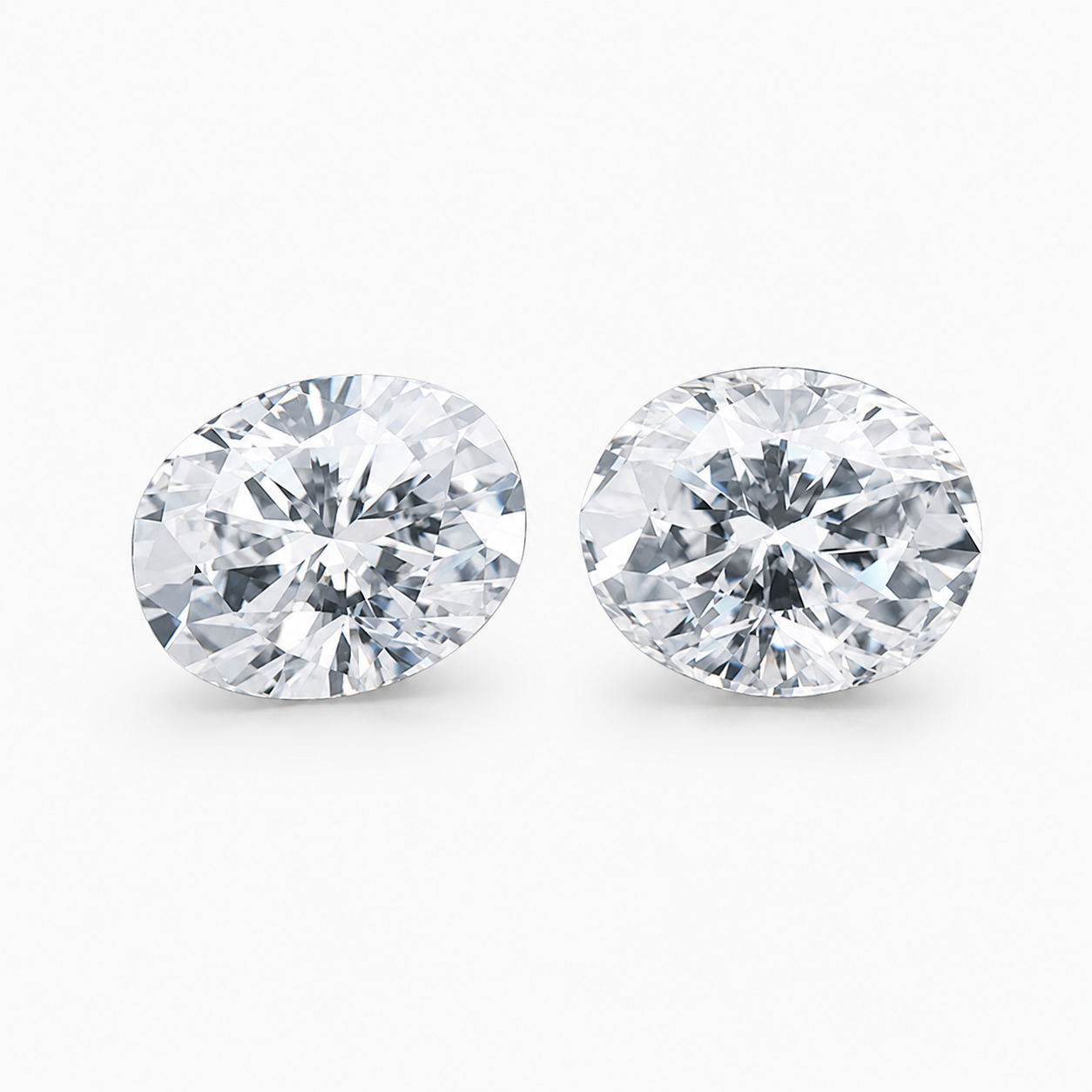 Oval Brilliant Moissanite Loose Stone