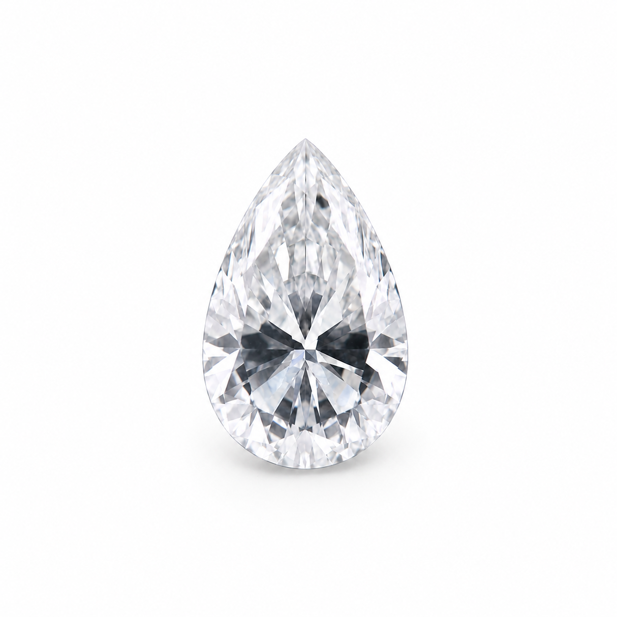 Pear Brilliant Moissanite Loose Stone