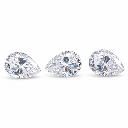 Pear Brilliant Moissanite Loose Stone