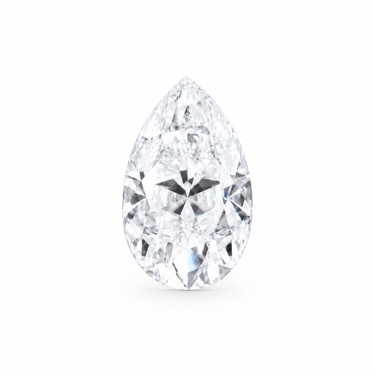 Pear Brilliant Moissanite Loose Stone